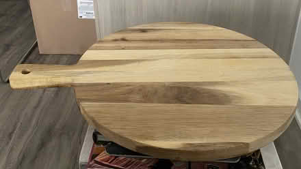 Photo of free Wooden cutting board (Sherbourne and bloor) #1