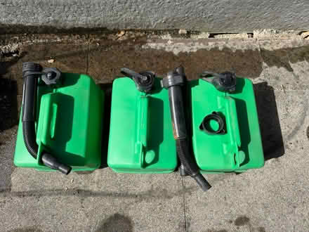Photo of free 3 x empty fuel containers (Salford M30) #1