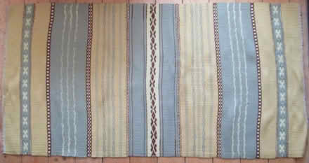 Photo of free Woven wool rug, e.g. hearthrug (Llanystumdwy LL52) #1