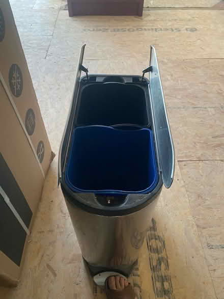 Photo of free Pedal bin with 2 compartments (Alderley Edge SK9) #1