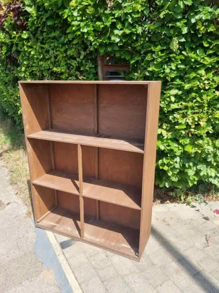Photo of free Wooden shelving unit (Wallingford OX10 0LY) #1