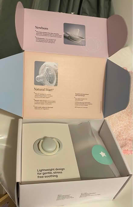 Photo of free New newborn bottle and dummy (Se109qb) #2