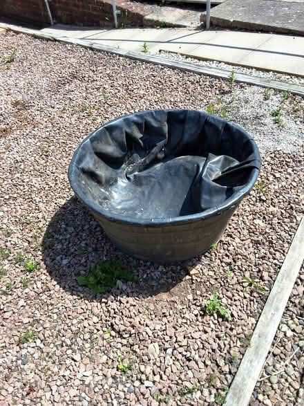Photo of free Plastic half barrel (B97 6PA) #3