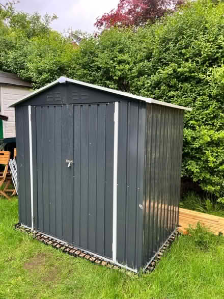 Photo of free 6ft x 4ft Metal Garden Shed (Fallowfield M14) #2