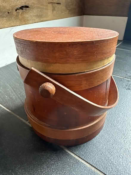 Photo of free Wooden bucket (Columbia heights) #1