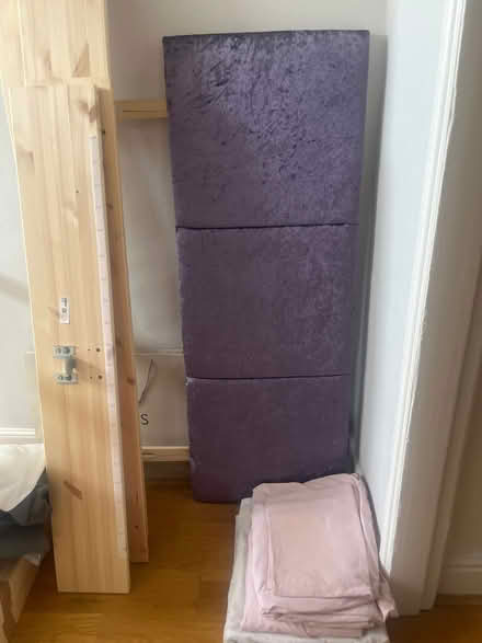 Photo of free Double bed frame, IKEA Lyngör (Market Ward CB1) #3