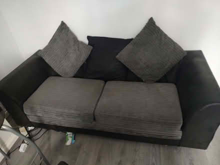 Photo of free 2 seater sofa (Daimler Green CV6) #1