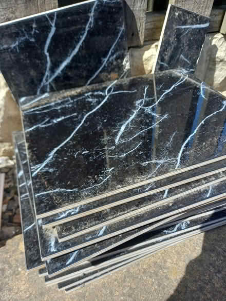 Photo of free Black and white ceramic tiles (Sheffield S5 Ecclesfield) #1