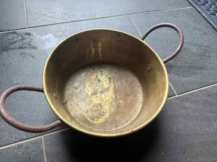 Photo of free Vintage Brass Pot (Columbia heights) #1