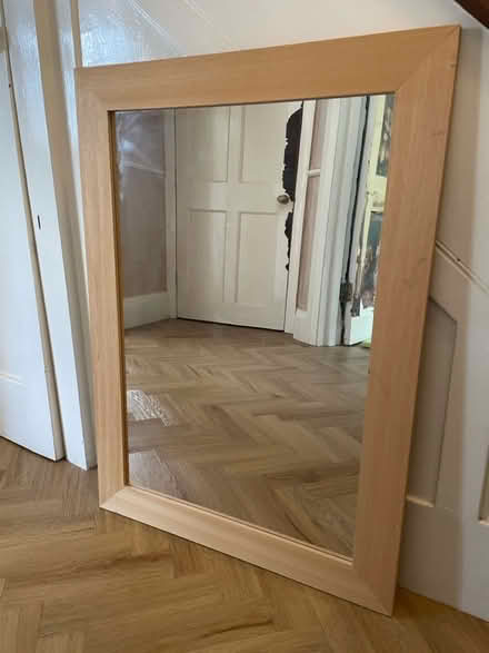 Photo of free Mirror with wooden frame (Dore, S17) #1
