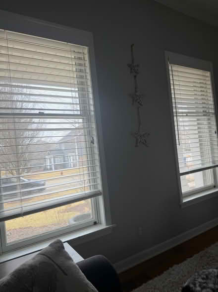 Photo of free White wood blinds (Geneva, IL (Mill Creek)) #2