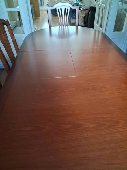Photo of free Dining table and 6 chairs (Irlam) #2