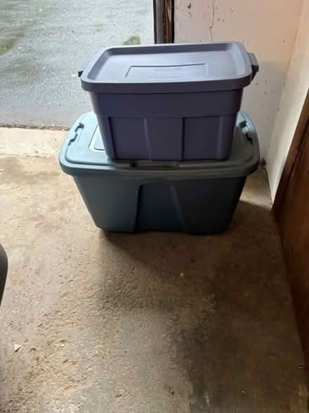 Photo of free Storage bins (Beethoven Ave, Waban, MA) #1