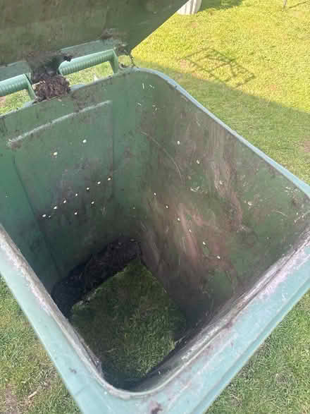 Photo of free Makeshift compost wheelie bin (Grafton, Shrewsbury) #2