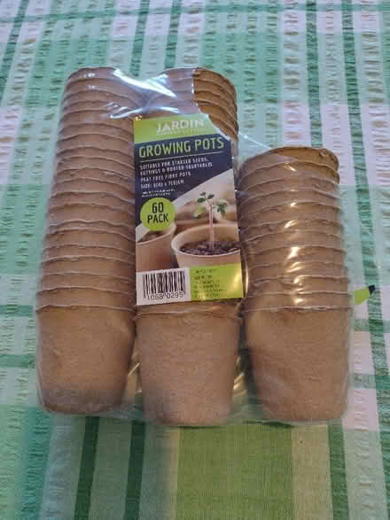 Photo of free 6cm tall fibre growing pots (Brincliffe Edge S7) #1