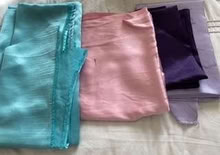 Photo of free Bundle of satin fabrics. (Broughton MK10) #1