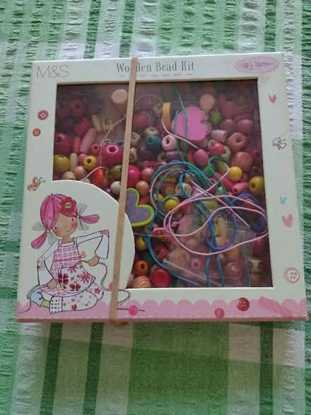 Photo of free Child's wooden bead kit (Brincliffe Edge S7) #1
