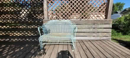 Photo of free Swinging Metal Bench (Union Park Neighborhood) #1