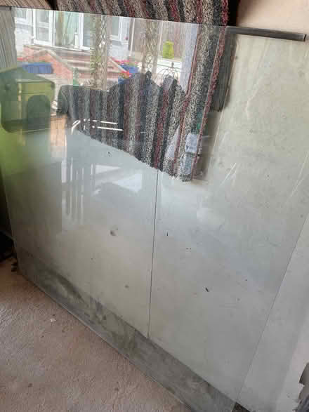 Photo of free Thick Glass Outdoor Table Top (Preston Down,Paignton ,Devon) #1