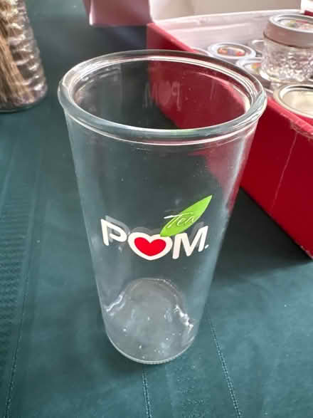 Photo of free Pom iced tea glass (Croton-on-Hudson) #1