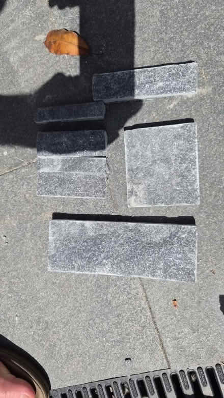 Photo of free Charcoal grey split tiles (Nantgarw CF83) #2