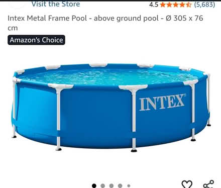 Photo of free Intex pool 3 metre diameter, needs repair (Cookham SL6) #3