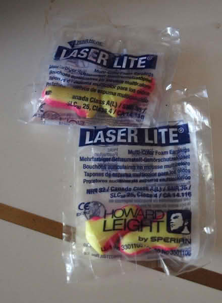 Photo of free ear plugs (Oakwood LS8) #1