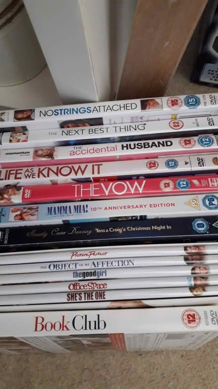 Photo of free DVDs (romcoms, etc) (Stockbridge EH4) #1