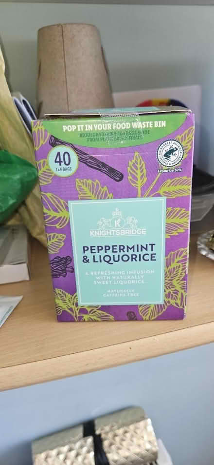 Photo of free LIDL Peppermint abs Liquorice Tea (Hanworth, TW13) #1
