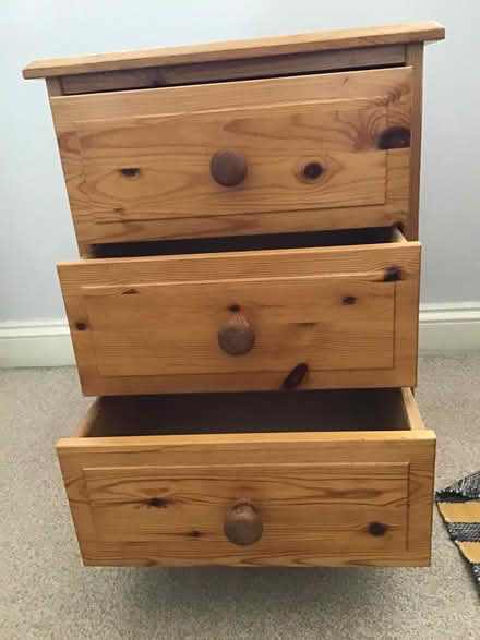 Photo of free Bedside Drawer Unit (Fair Oak SO50) #2