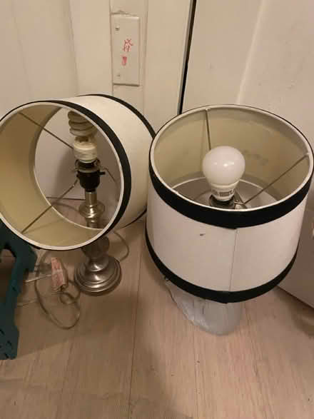 Photo of free Two working lamps to upcycle (Adams Morgan) #1