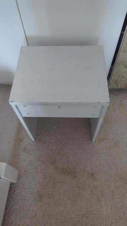 Photo of free White stool (Woodley RG5) #2