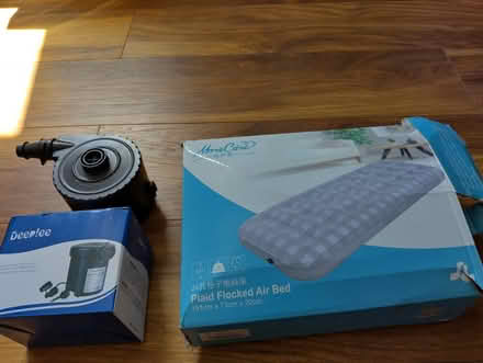 Photo of free Air bed and two pumps (Tilehurst, Reading) #1