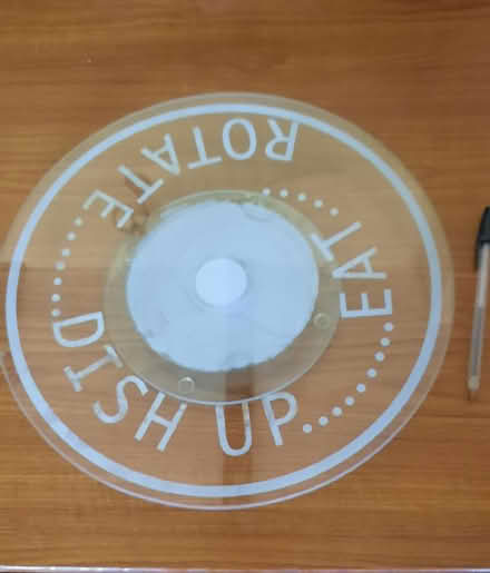 Photo of free Lazy Susan glass turntable (Woodley RG6) #1