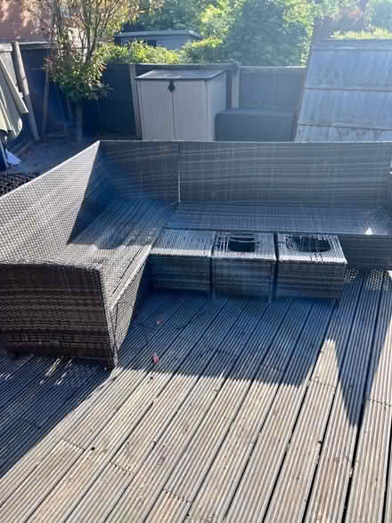 Photo of free Grey garden furniture (Tanterton PR2) #1