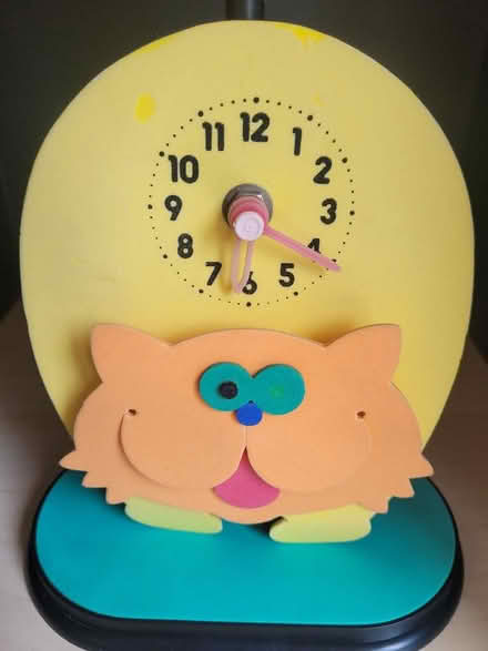 Photo of free Cat clock (Shenley Fields B29) #3