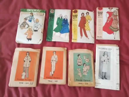 Photo of free 8 ladies vintage sewing patterns (Winterbourne, Lewes. BN7) #1