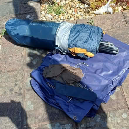Photo of free 2 man Dome tent with ground sheet (Dean Row SK9) #1