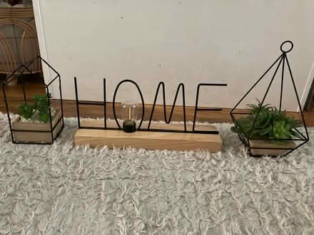 Photo of free Light up home sign and plants (Dagenham RM9) #4