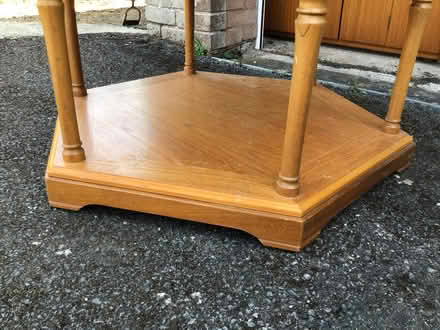 Photo of free Hexagonal pine coffee table (Presteigne LD8) #1