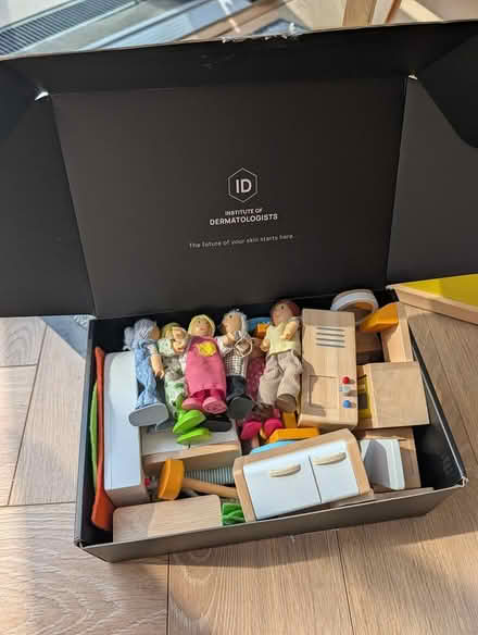 Photo of free Wooden Dollhouse and accessories (Blackrock, Co. Dublin) #2