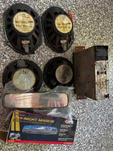 Photo of free Ford Bronco radio and speakers (Loch Lomand) #2