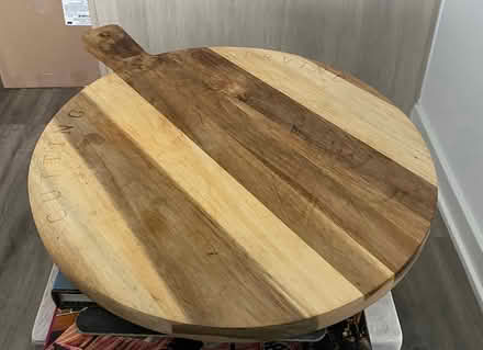 Photo of free Wooden cutting board (Sherbourne and bloor) #2