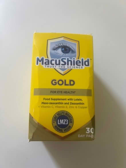 Photo of free Full box Macushield tablets (Belle vue Shrewsbury) #1