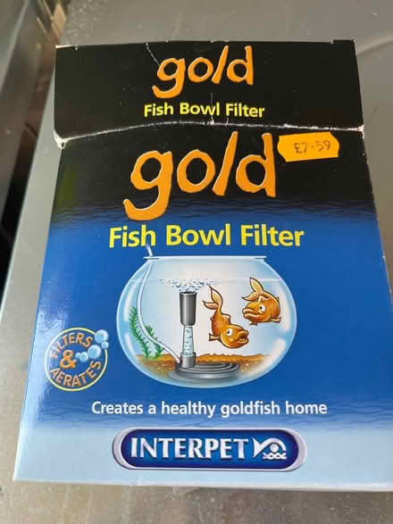 Photo of free Fishbowl filter and air pump (DE56 - Duffield) #3