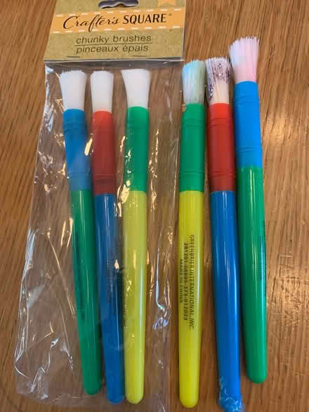 Photo of free Kids paint brushes (St. Clair & Victoria Park) #1