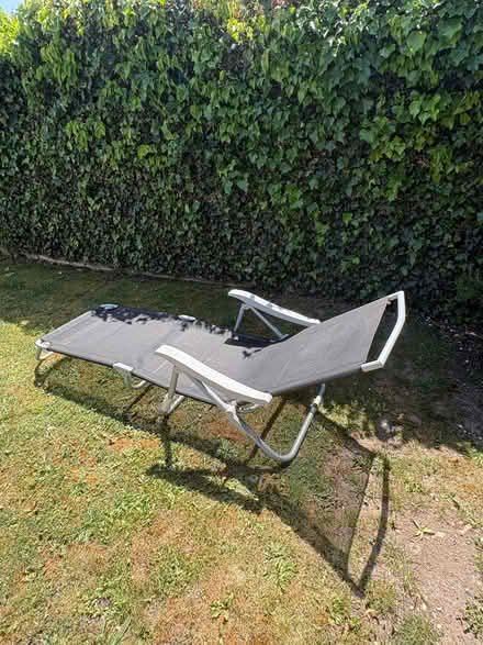 Photo of free Two folding sunloungers (South Croydon CR2) #1