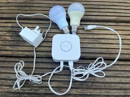 Photo of free Hue starter kit with two whiteES smart bulbs (Chipping Barnet EN5) #1