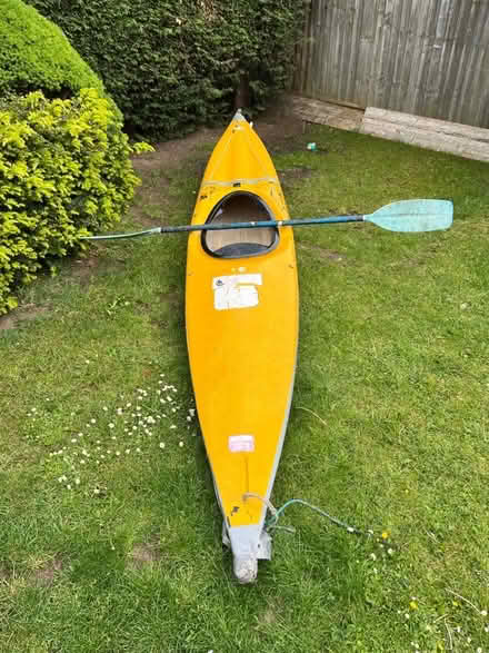 Photo of free 2 Kayaks with oars and trolleys (Fradley Park WS13) #4