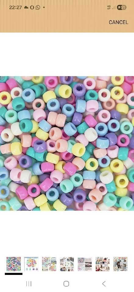 Photo of 6mm Pony beads (Bernards Heath AL3) #1